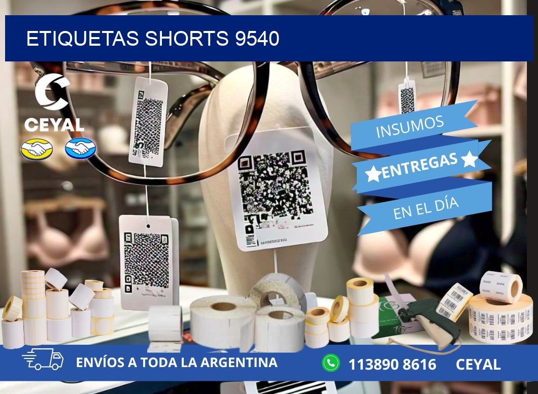 ETIQUETAS SHORTS 9540
