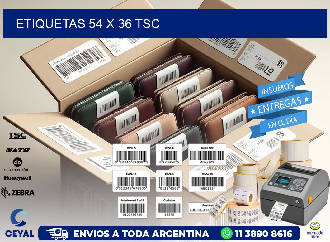 ETIQUETAS 54 x 36 TSC