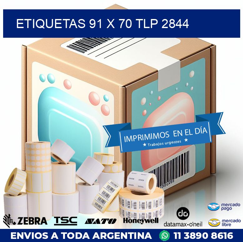 ETIQUETAS 91 x 70 TLP 2844