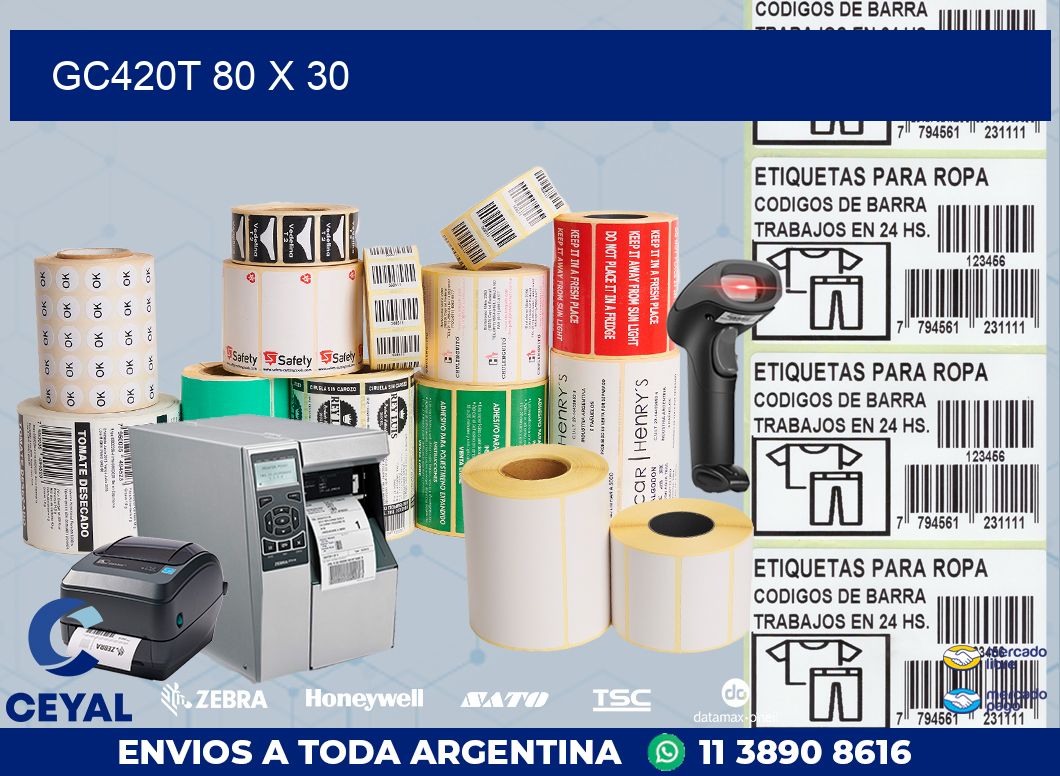 GC420T 80 x 30