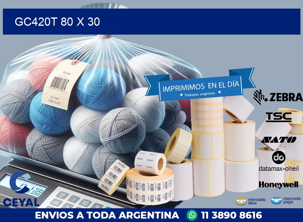 GC420T 80 x 30
