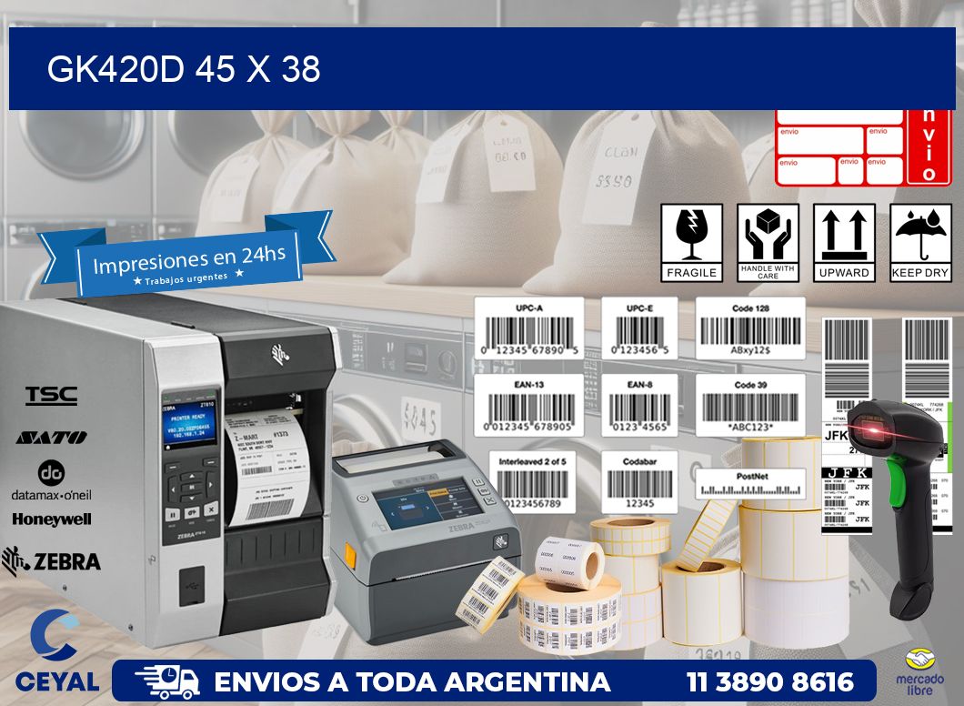 GK420D 45 x 38