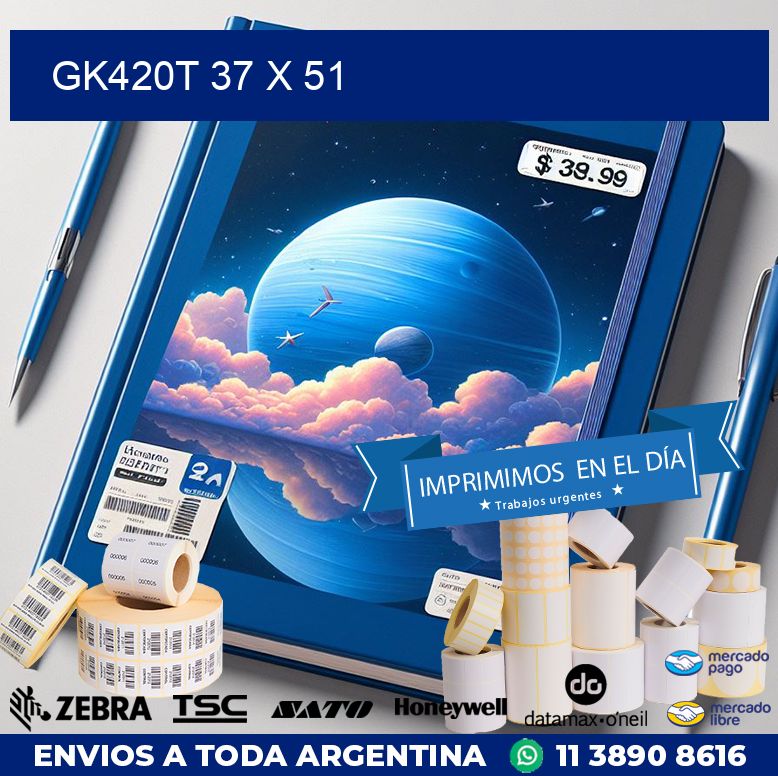 GK420T 37 x 51
