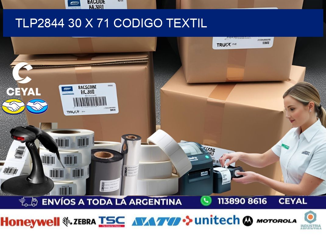 TLP2844 30 x 71 CODIGO TEXTIL