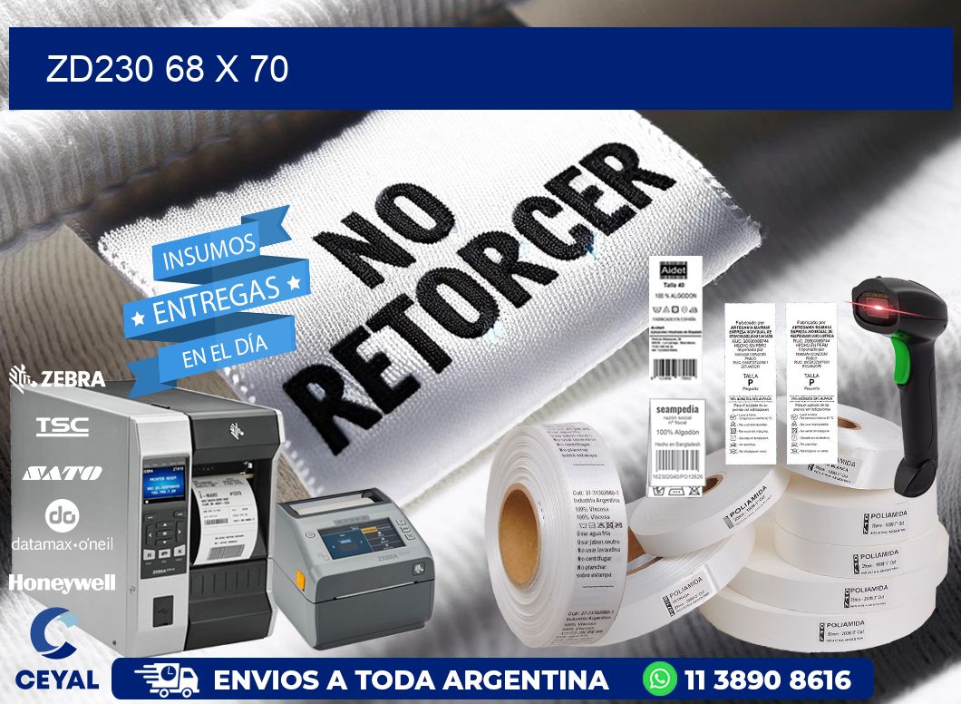 ZD230 68 x 70