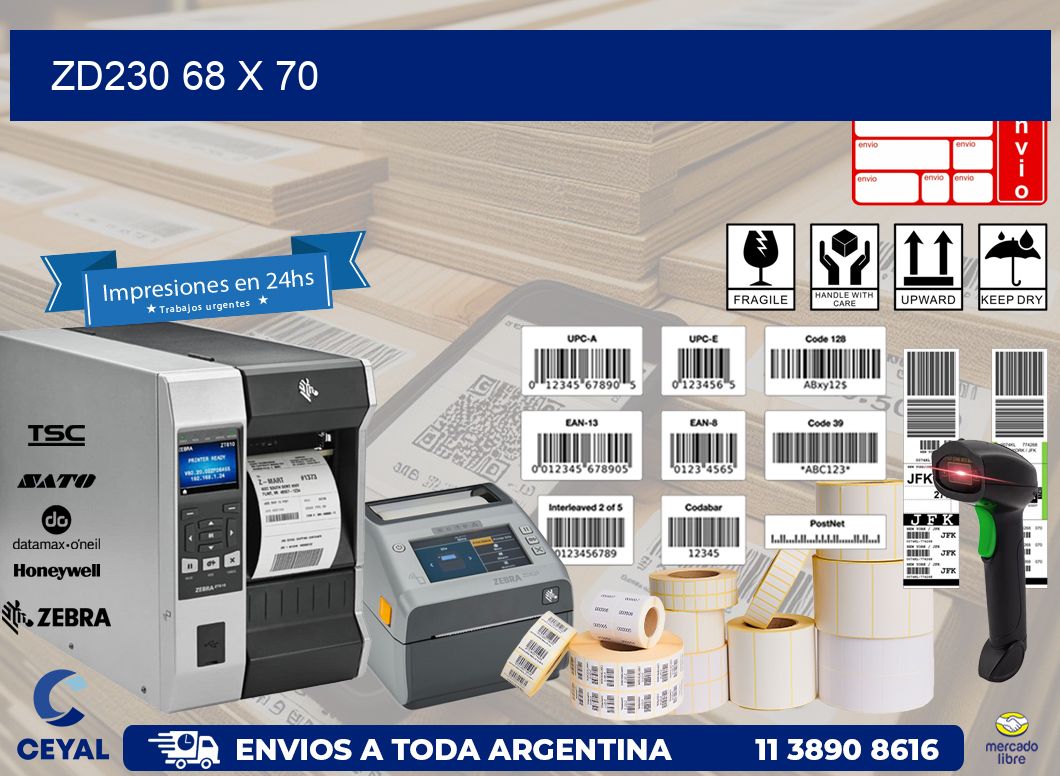 ZD230 68 x 70