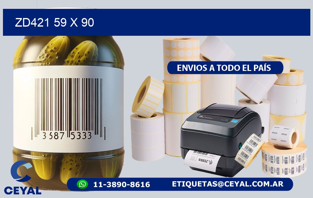 ZD421 59 x 90