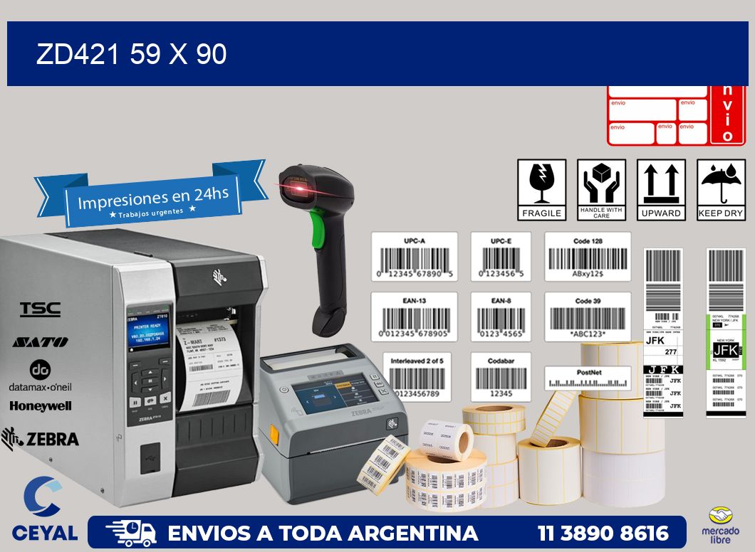 ZD421 59 x 90
