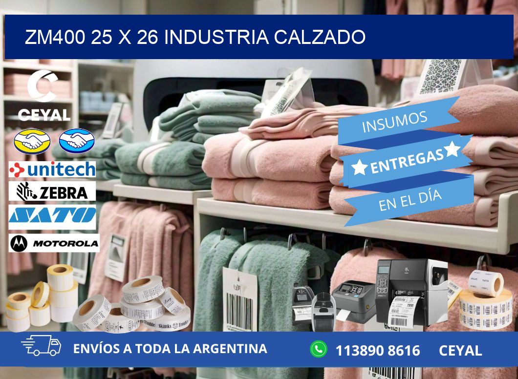 ZM400 25 x 26 INDUSTRIA CALZADO