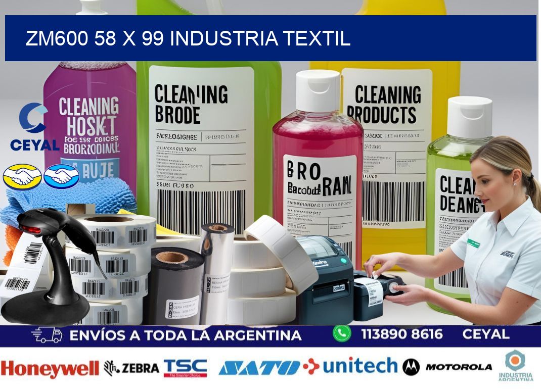 ZM600 58 x 99 INDUSTRIA TEXTIL