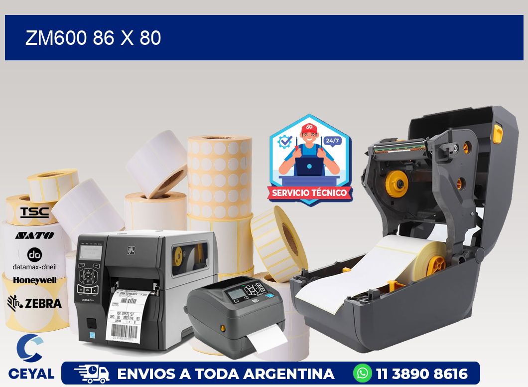 ZM600 86 x 80
