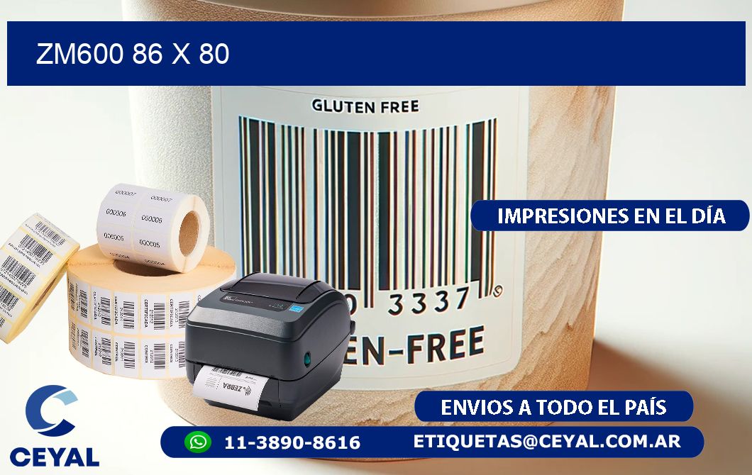 ZM600 86 x 80