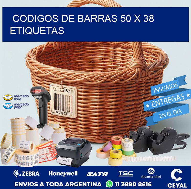 codigos de barras 50 x 38 etiquetas