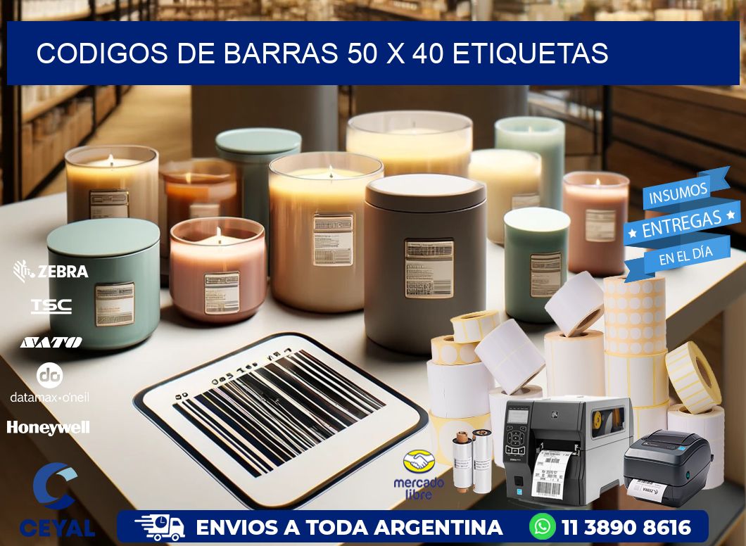 codigos de barras 50 x 40 etiquetas