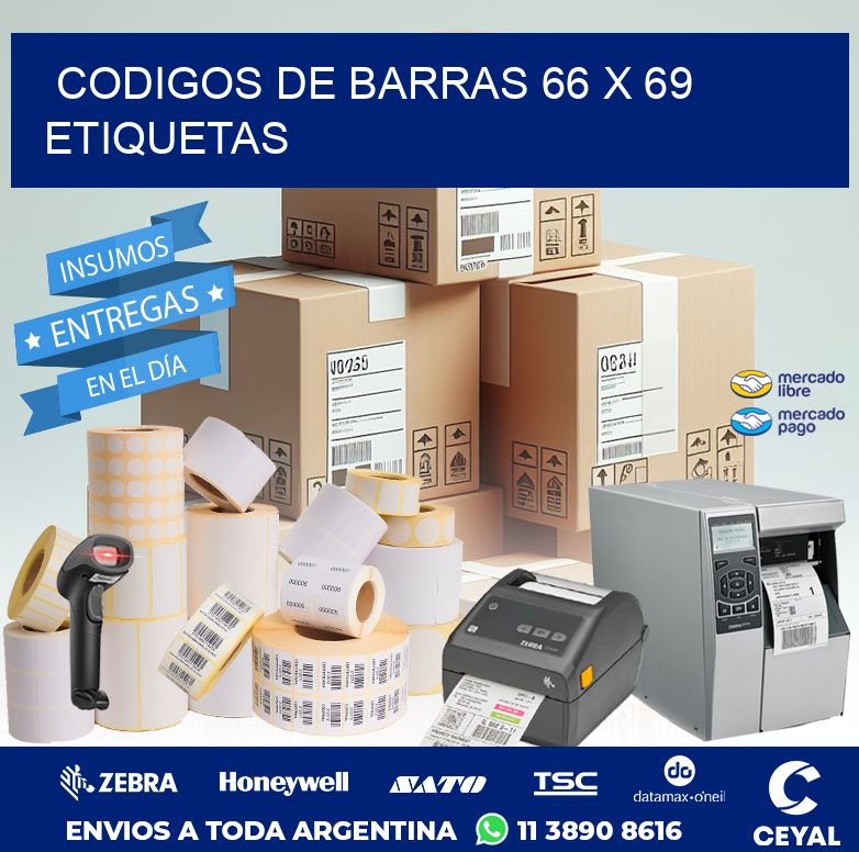 codigos de barras 66 x 69 etiquetas