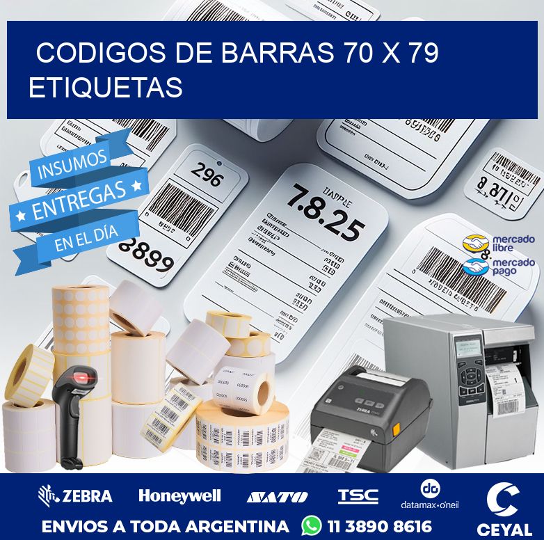 codigos de barras 70 x 79 etiquetas