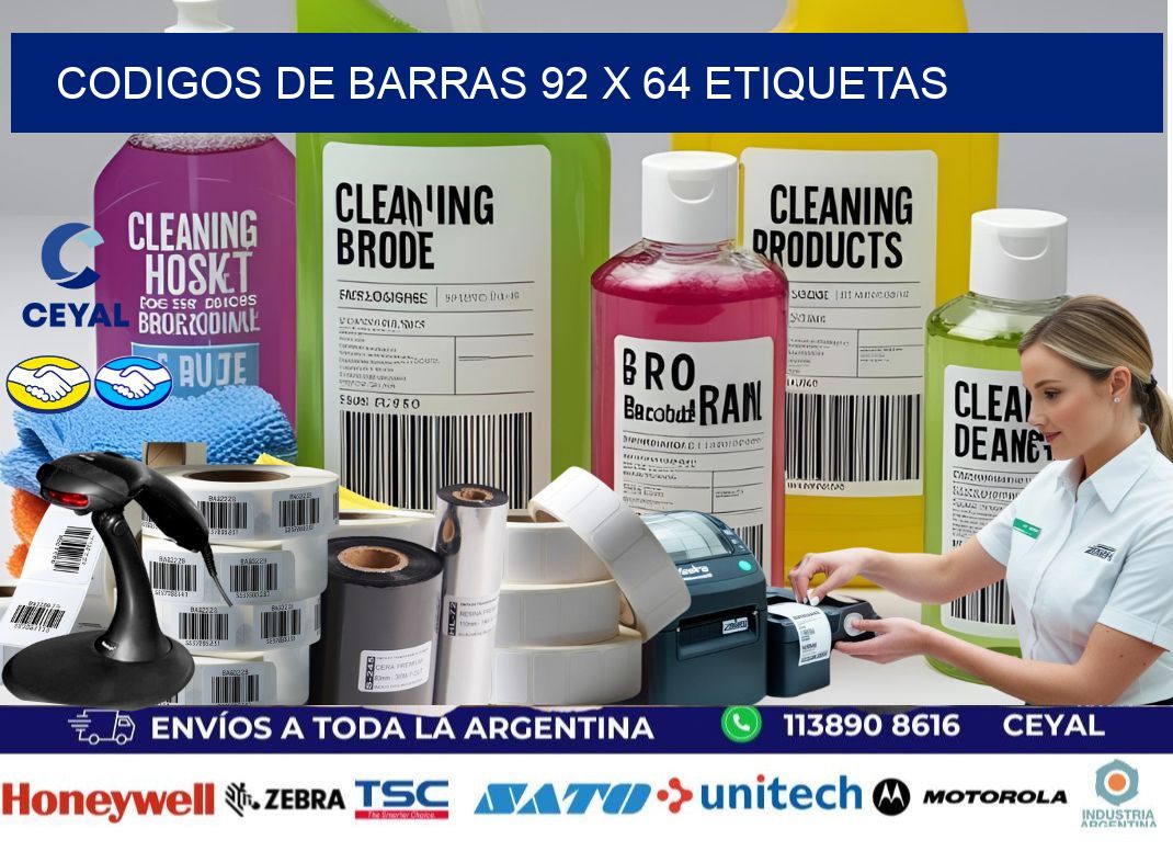 codigos de barras 92 x 64 etiquetas