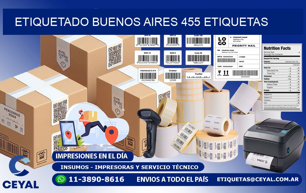 etiquetado buenos aires 455 etiquetas