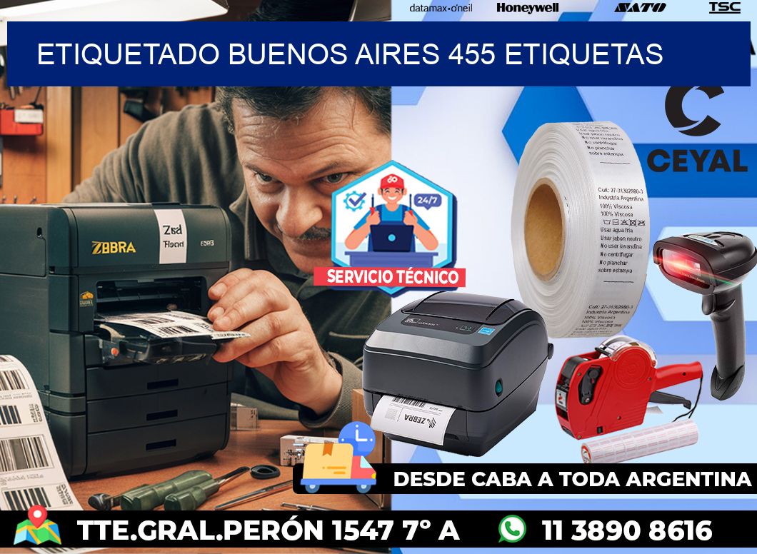 etiquetado buenos aires 455 etiquetas
