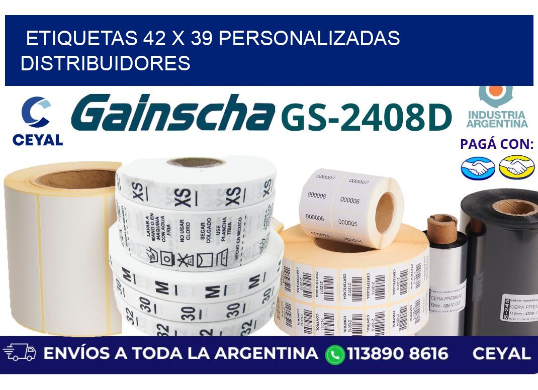 etiquetas 42 x 39 personalizadas distribuidores