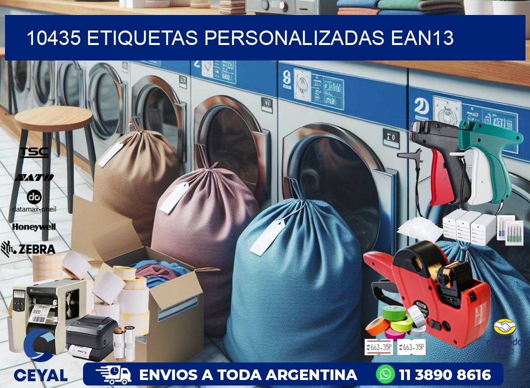 10435 Etiquetas personalizadas ean13