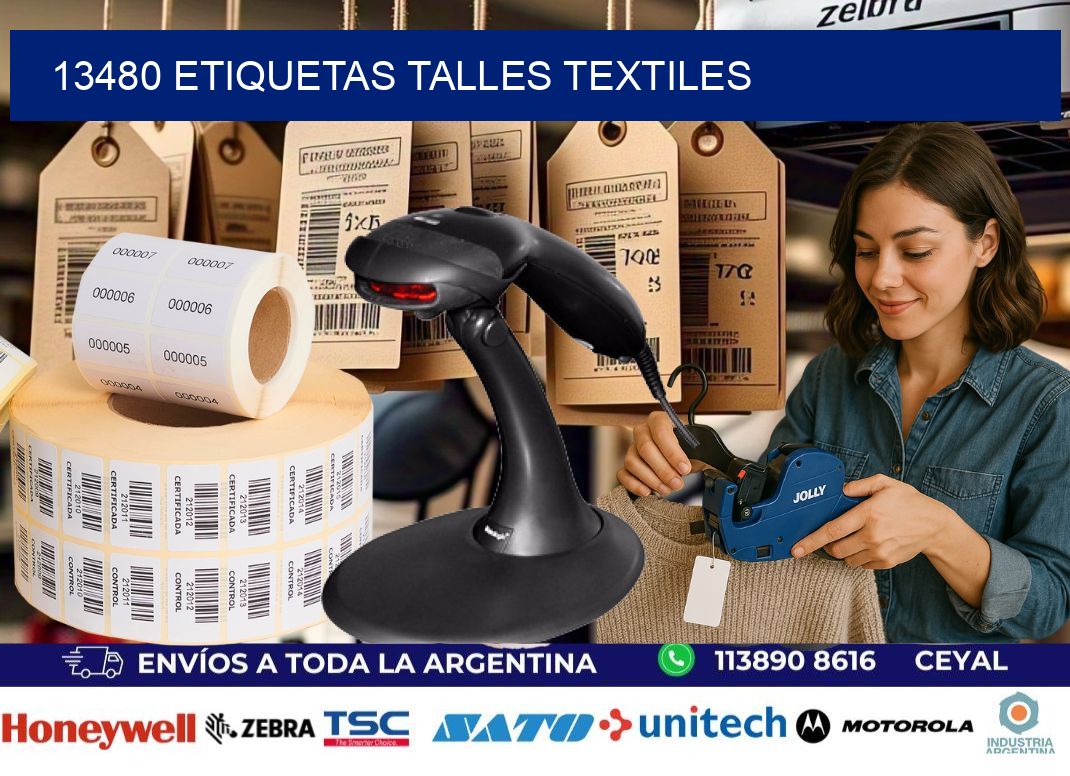 13480 ETIQUETAS TALLES TEXTILES