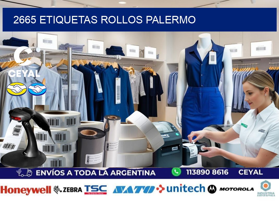 2665 etiquetas rollos PALERMO