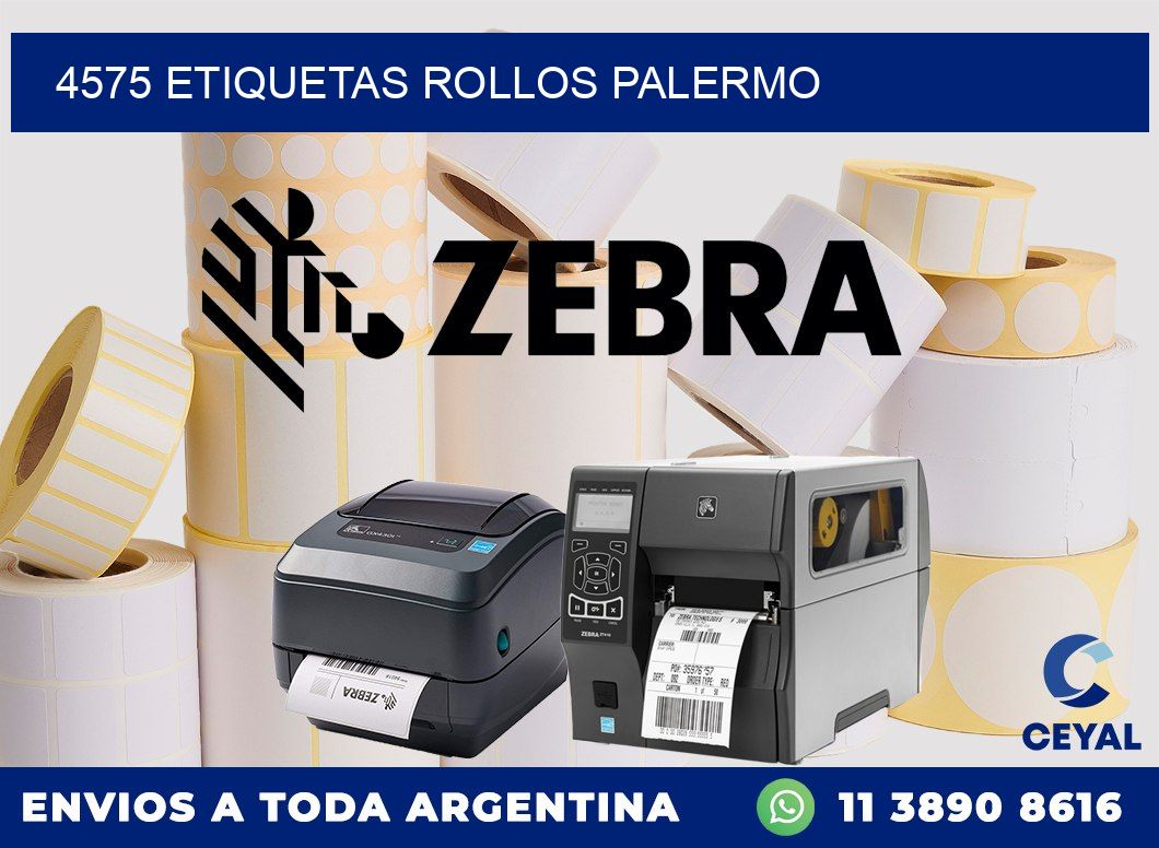 4575 etiquetas rollos PALERMO