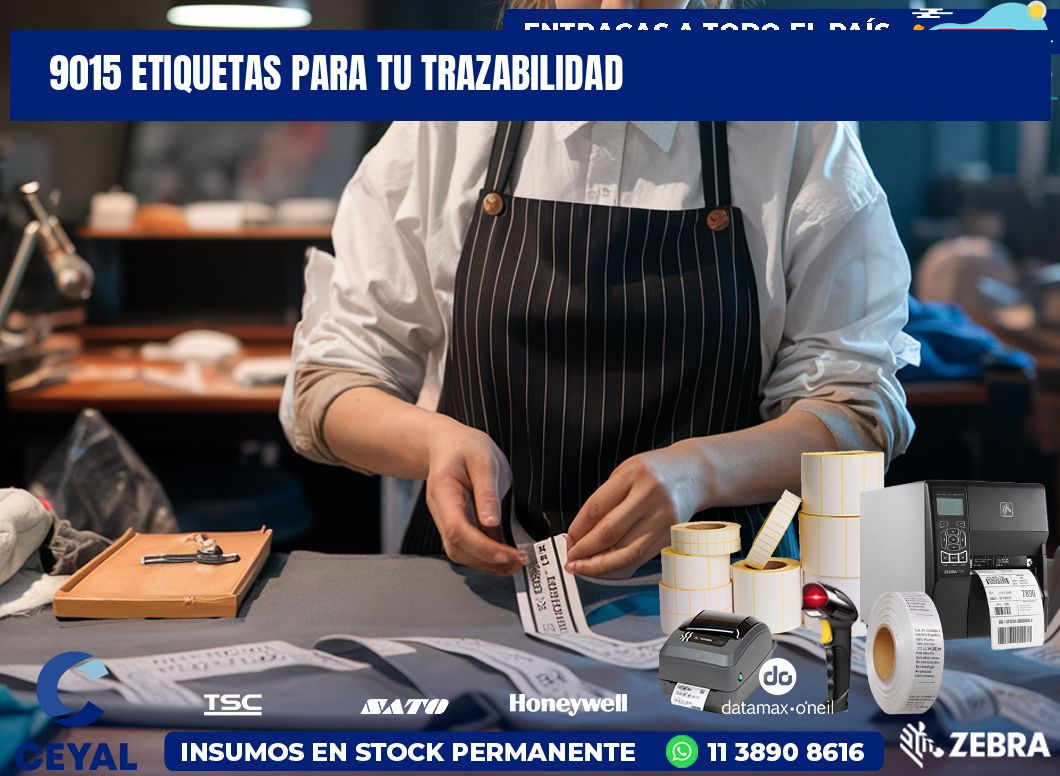 9015 etiquetas para tu trazabilidad