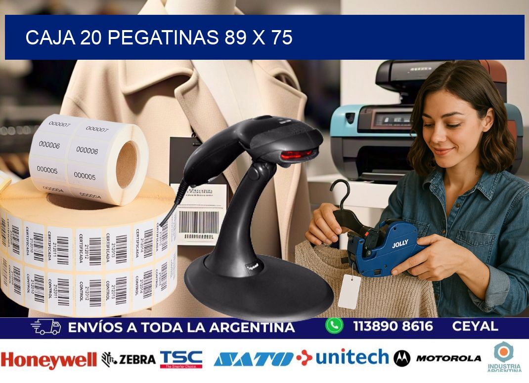 CAJA 20 PEGATINAS 89 x 75