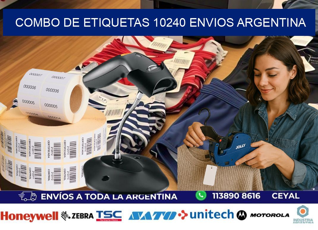Combo de etiquetas 10240 ENVIOS ARGENTINA