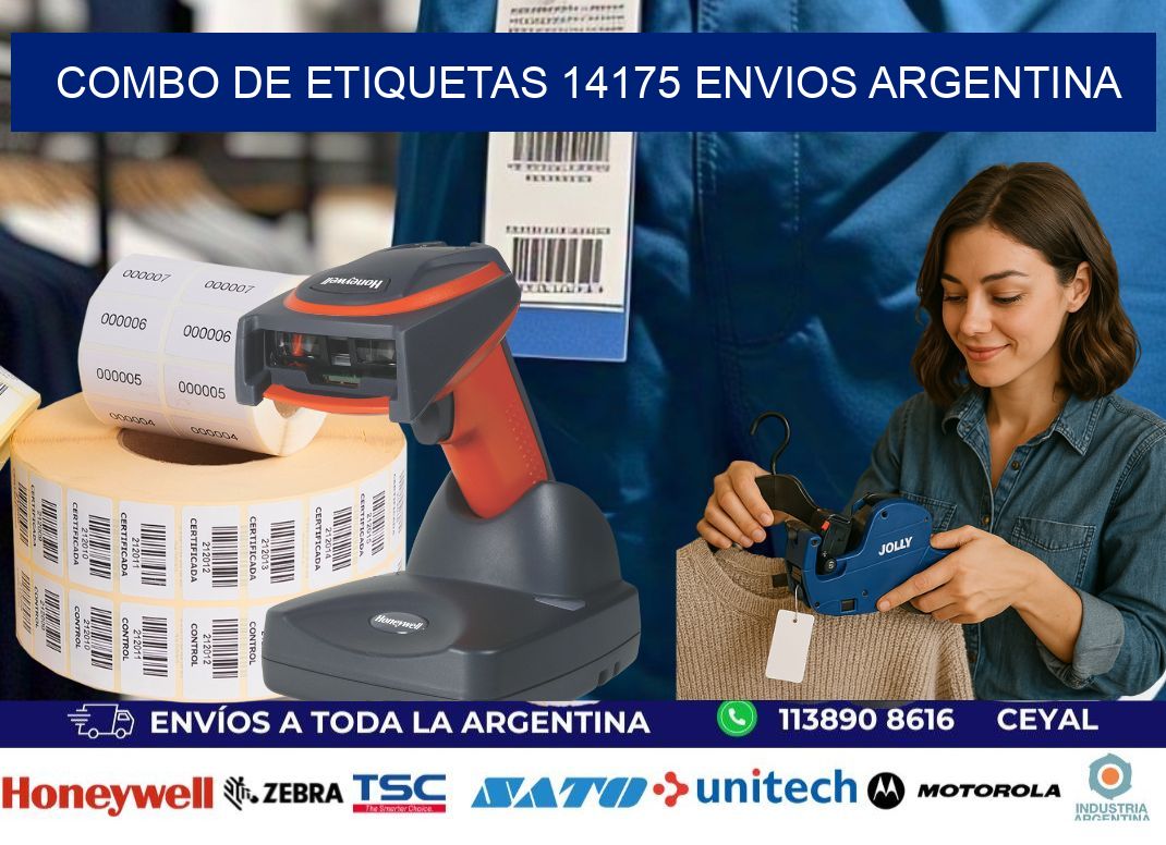 Combo de etiquetas 14175 ENVIOS ARGENTINA