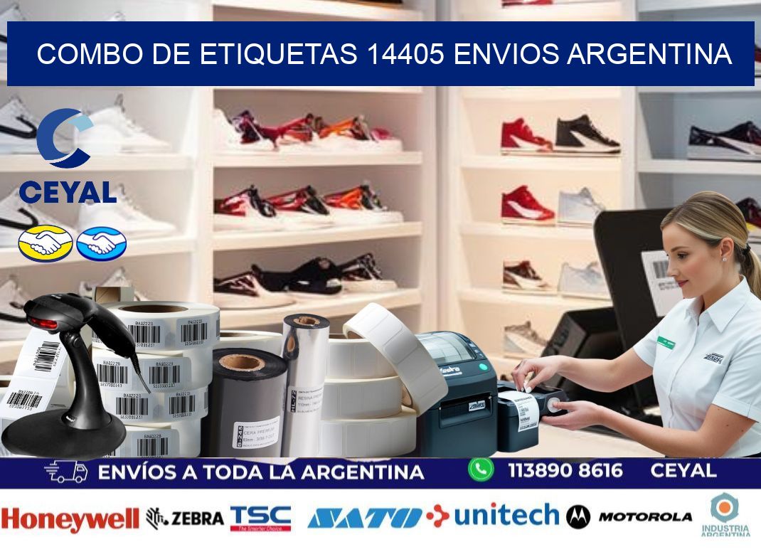 Combo de etiquetas 14405 ENVIOS ARGENTINA