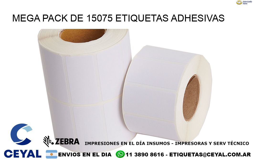 Mega pack de 15075 etiquetas adhesivas