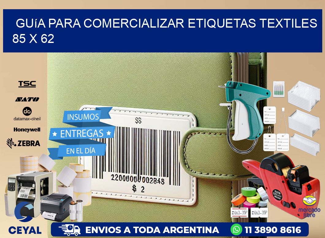 Guía para Comercializar Etiquetas Textiles 85 x 62