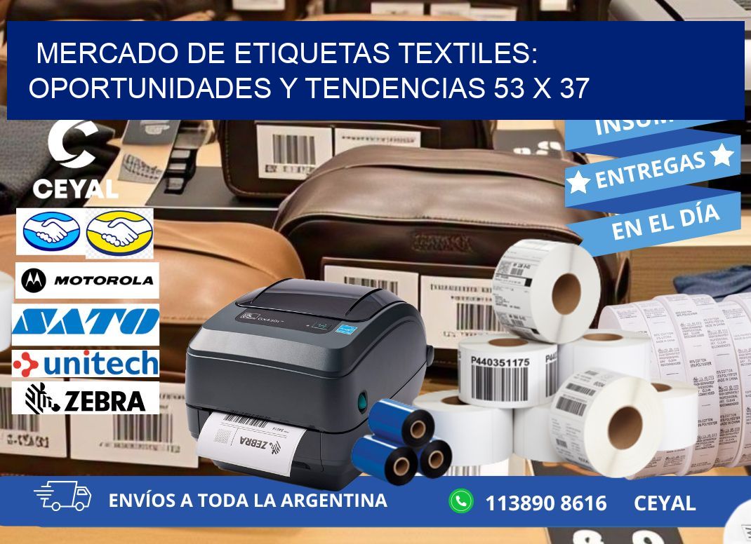 Mercado de Etiquetas Textiles: Oportunidades y Tendencias 53 x 37