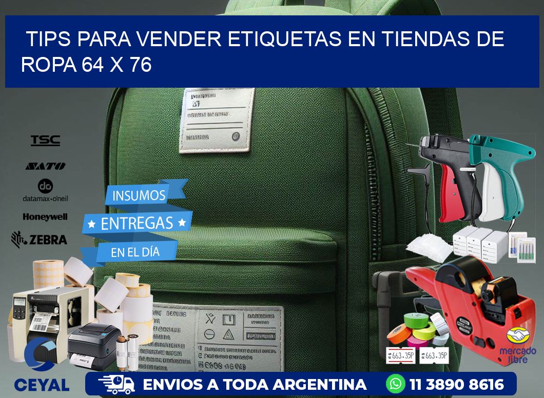 Tips para Vender Etiquetas en Tiendas de Ropa 64 x 76