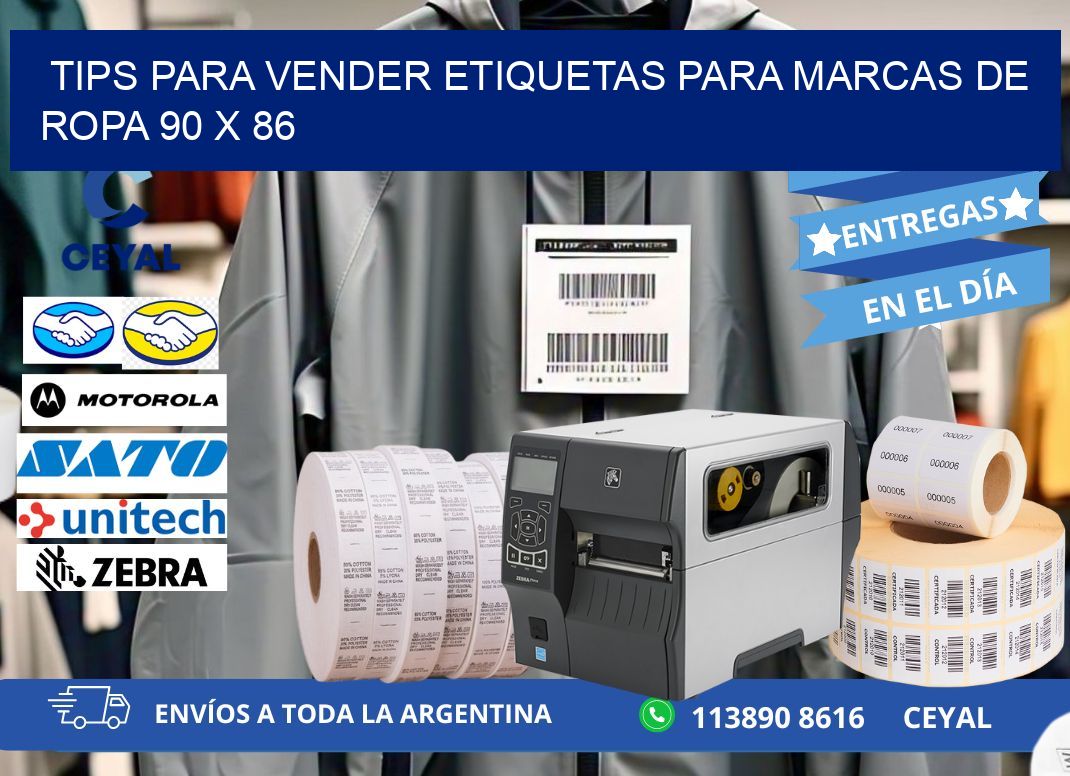 Tips para Vender Etiquetas para Marcas de Ropa 90 x 86
