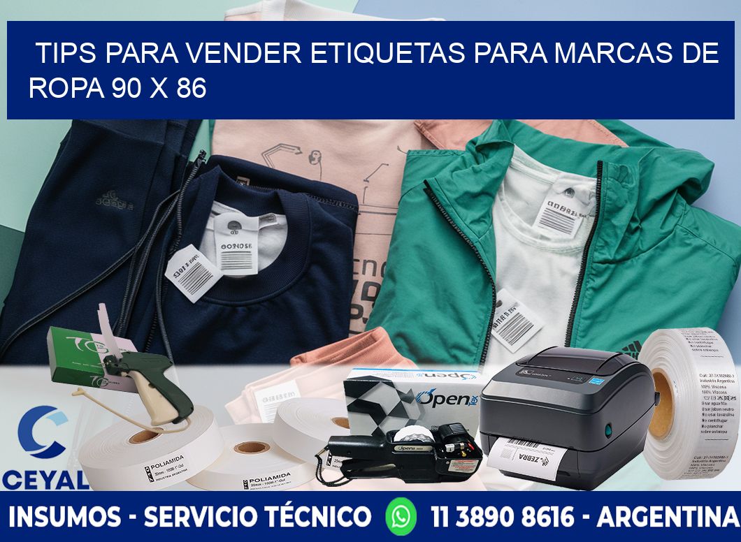 Tips para Vender Etiquetas para Marcas de Ropa 90 x 86