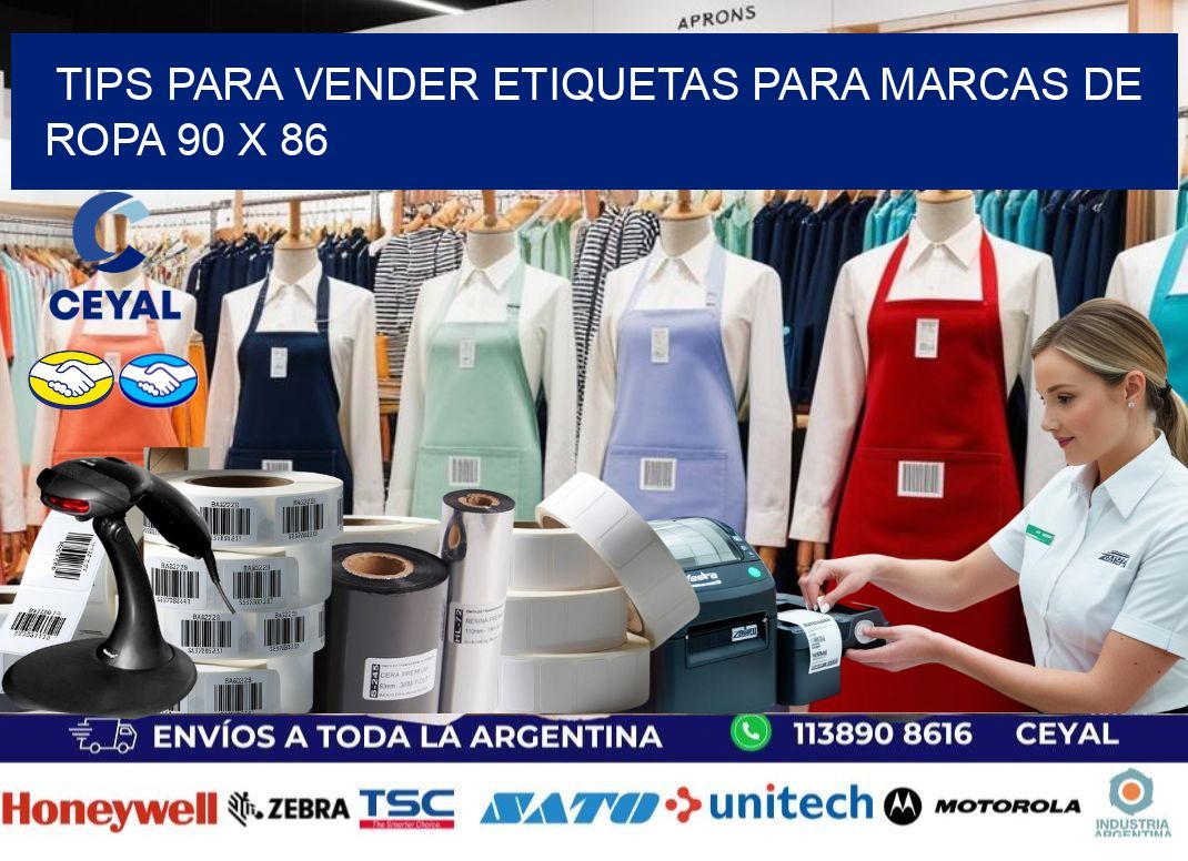 Tips para Vender Etiquetas para Marcas de Ropa 90 x 86