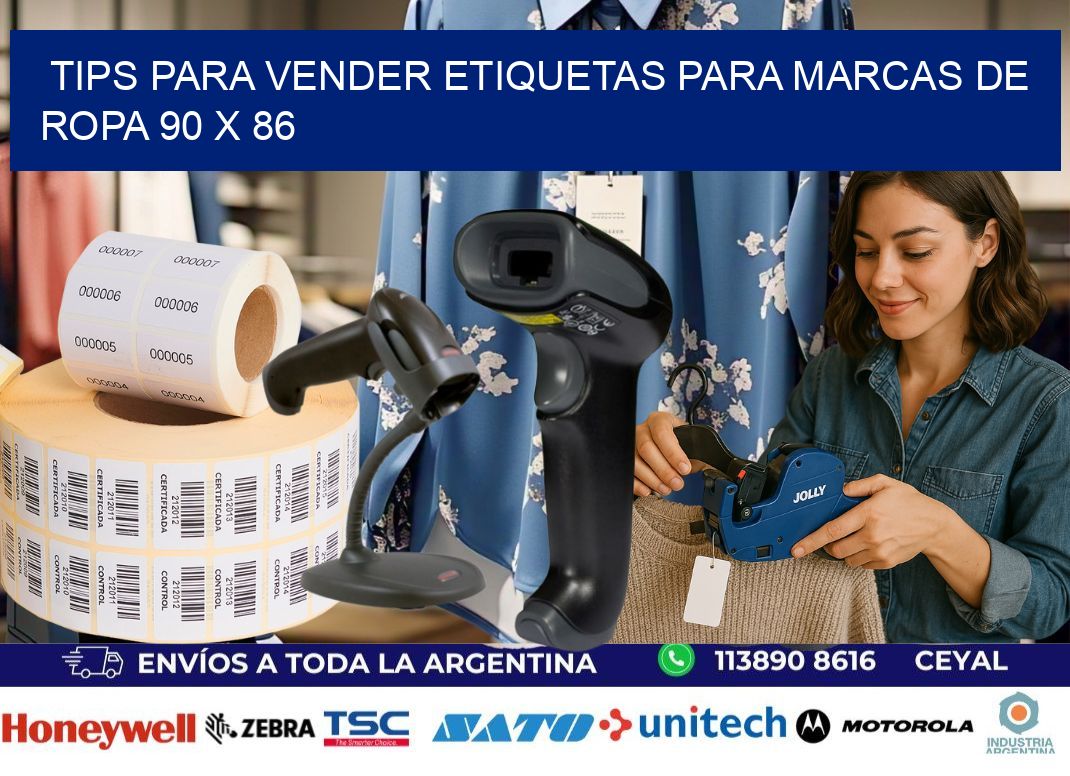Tips para Vender Etiquetas para Marcas de Ropa 90 x 86