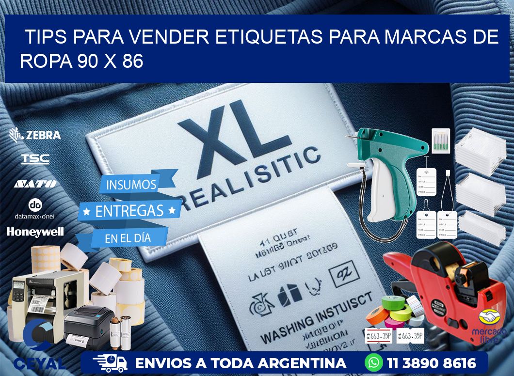 Tips para Vender Etiquetas para Marcas de Ropa 90 x 86