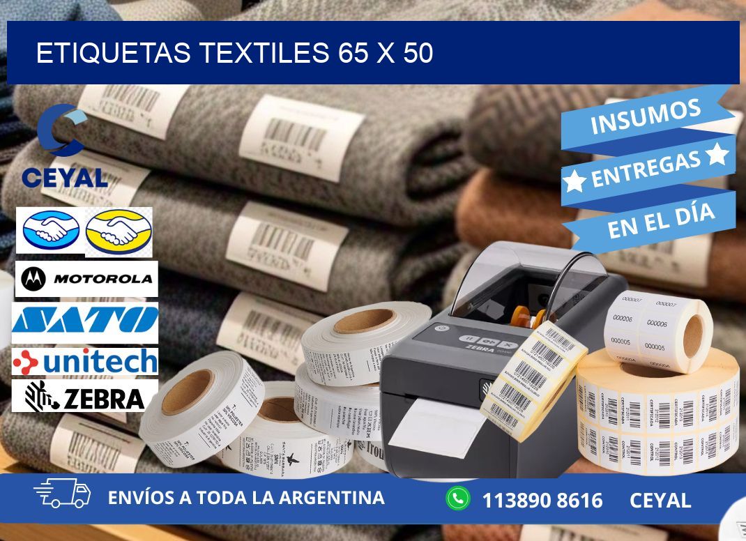 etiquetas textiles 65 x 50