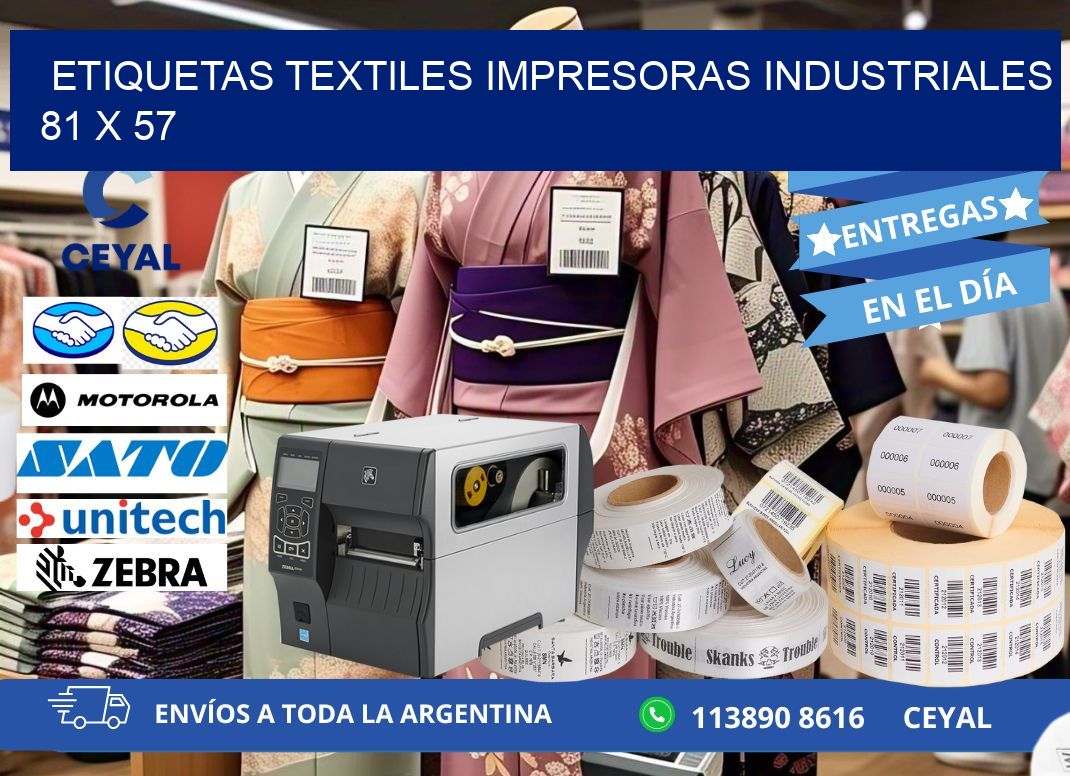 etiquetas textiles impresoras industriales 81 x 57