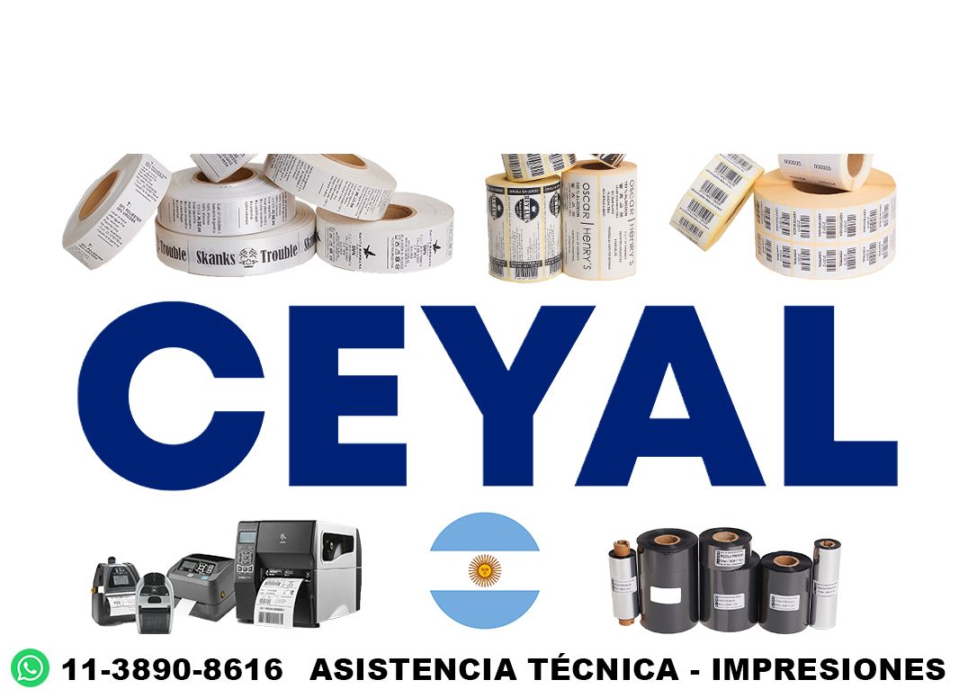 22475 Etiquetas con código de barras para ropa