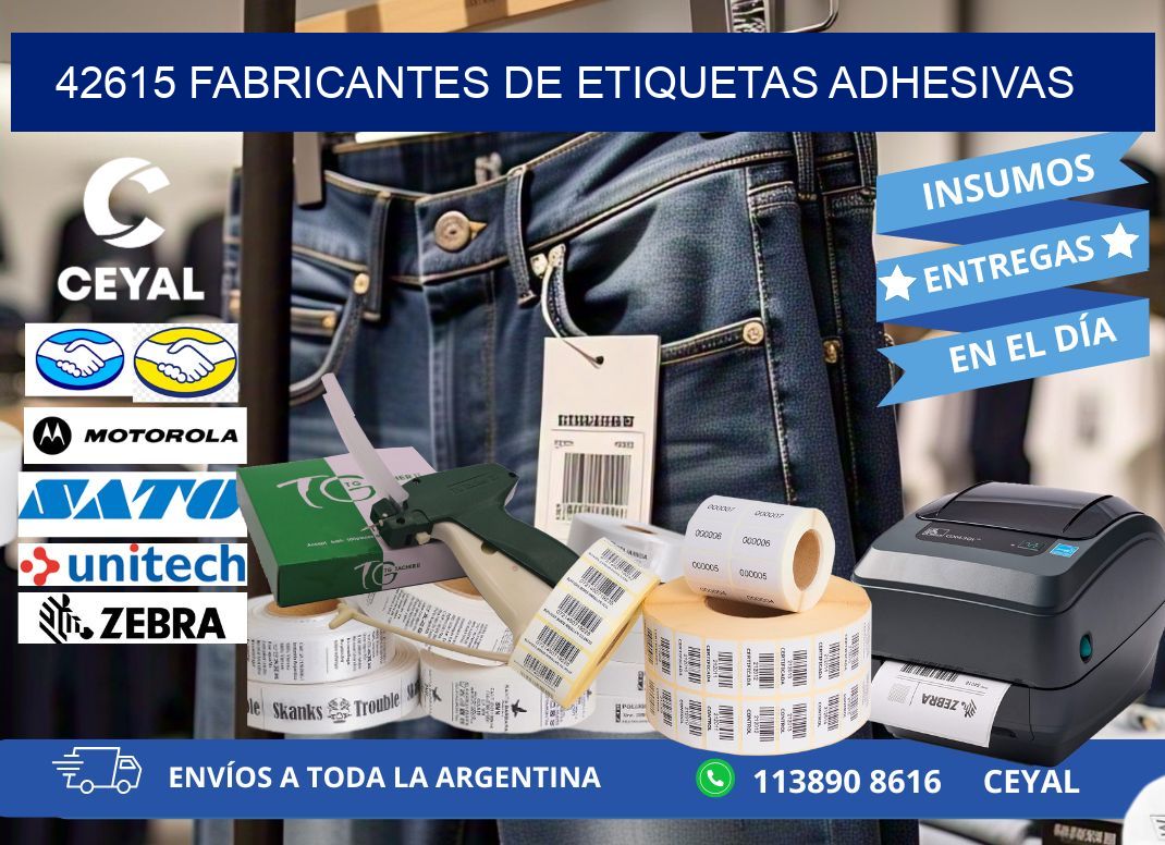 42615 Fabricantes de etiquetas adhesivas