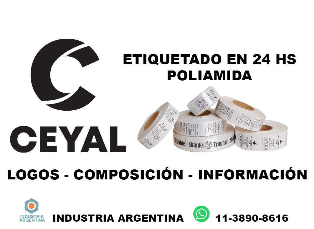 63015 etiquetas para ropa