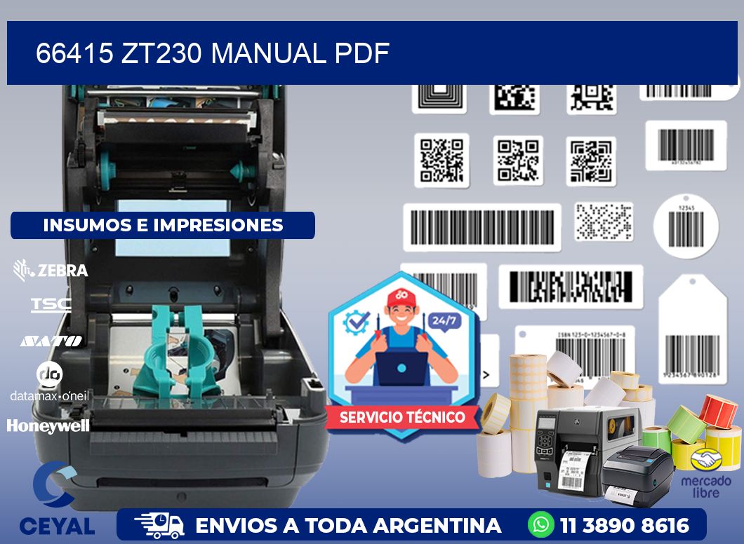 66415 ZT230 manual PDF