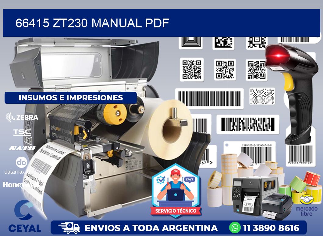 66415 ZT230 manual PDF