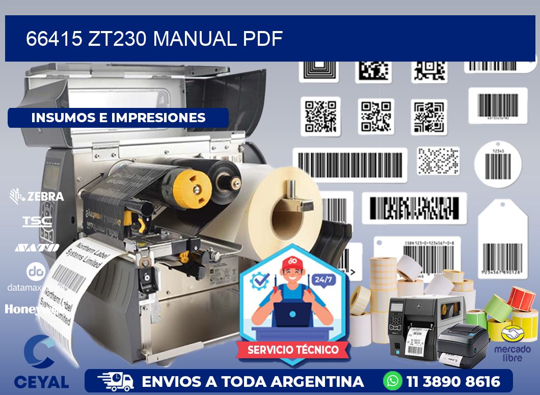 66415 ZT230 manual PDF